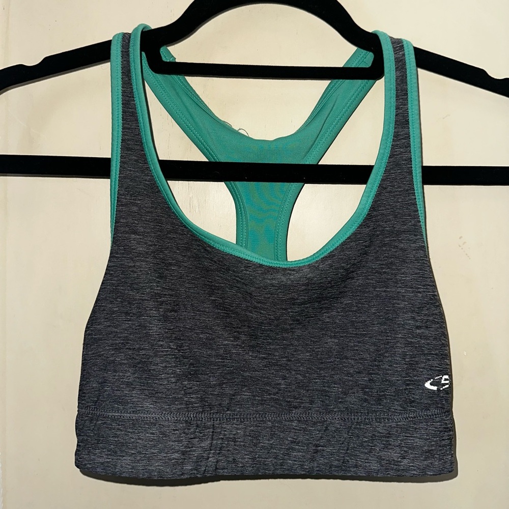 Reversible sports bra